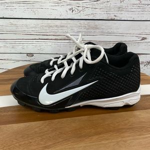 Nike Boy’s Baseball Cleats Black Lace up